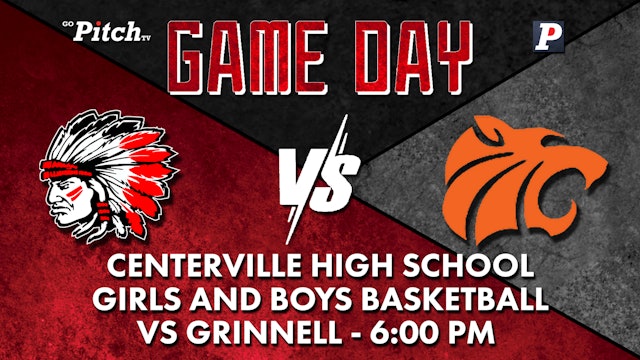 Centerville Boys Basketball vs Grinell 12-21-21