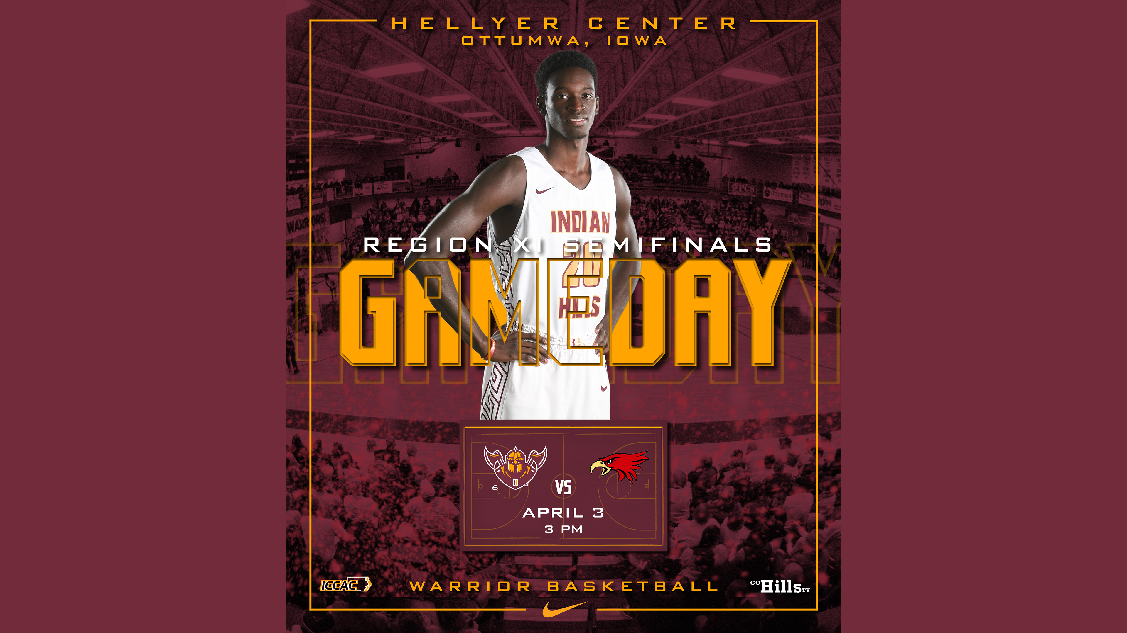 4-3-21 IHCC Men's Basketball vs Northeast