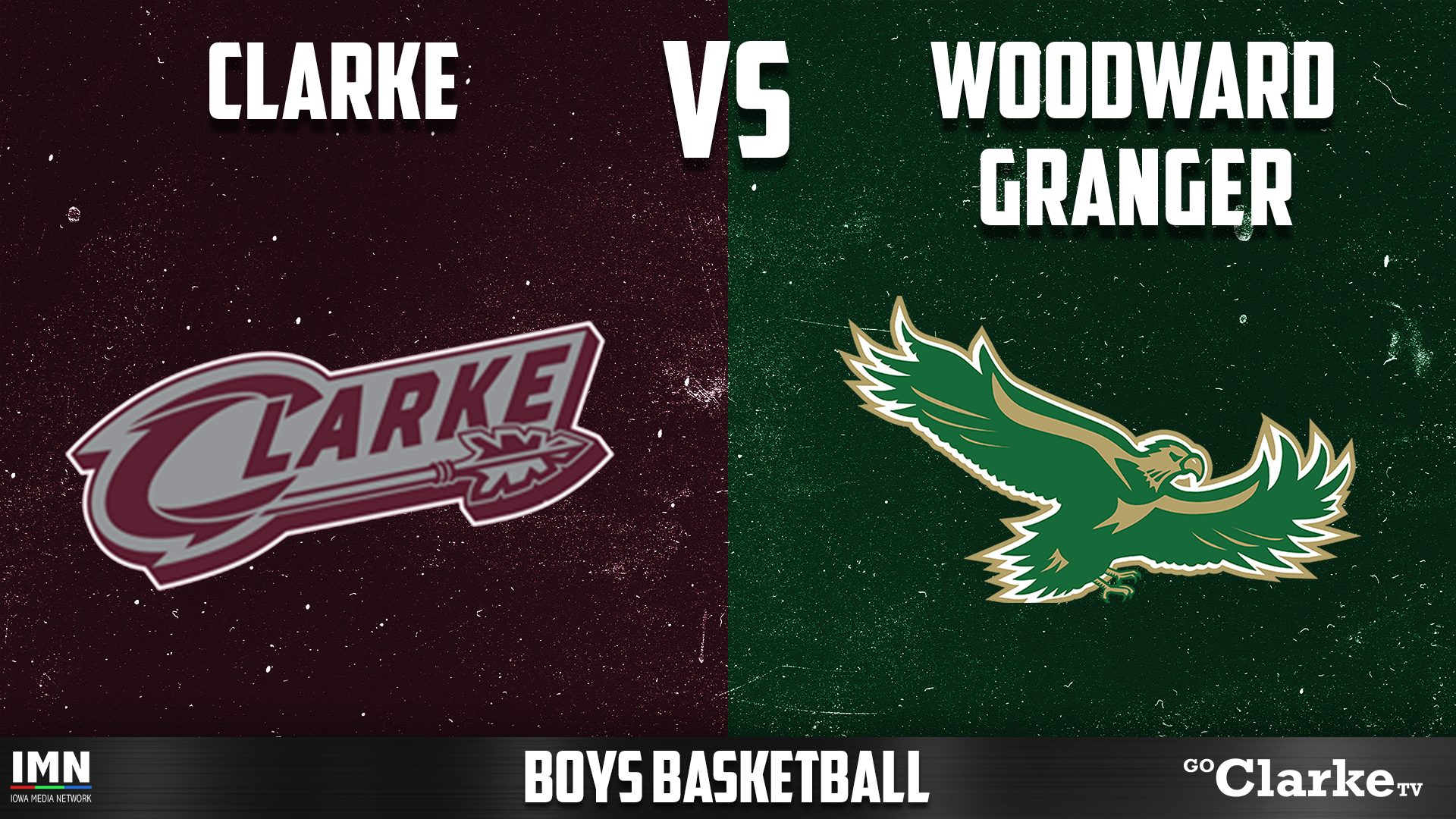 Clarke @ Woodward-Granger Boys Basketball 1-5-25