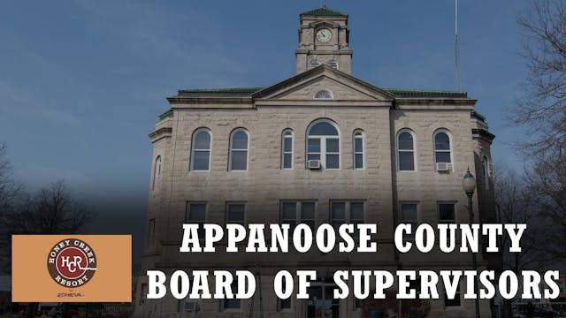 Appanoose County Supervisor Meeting 3...