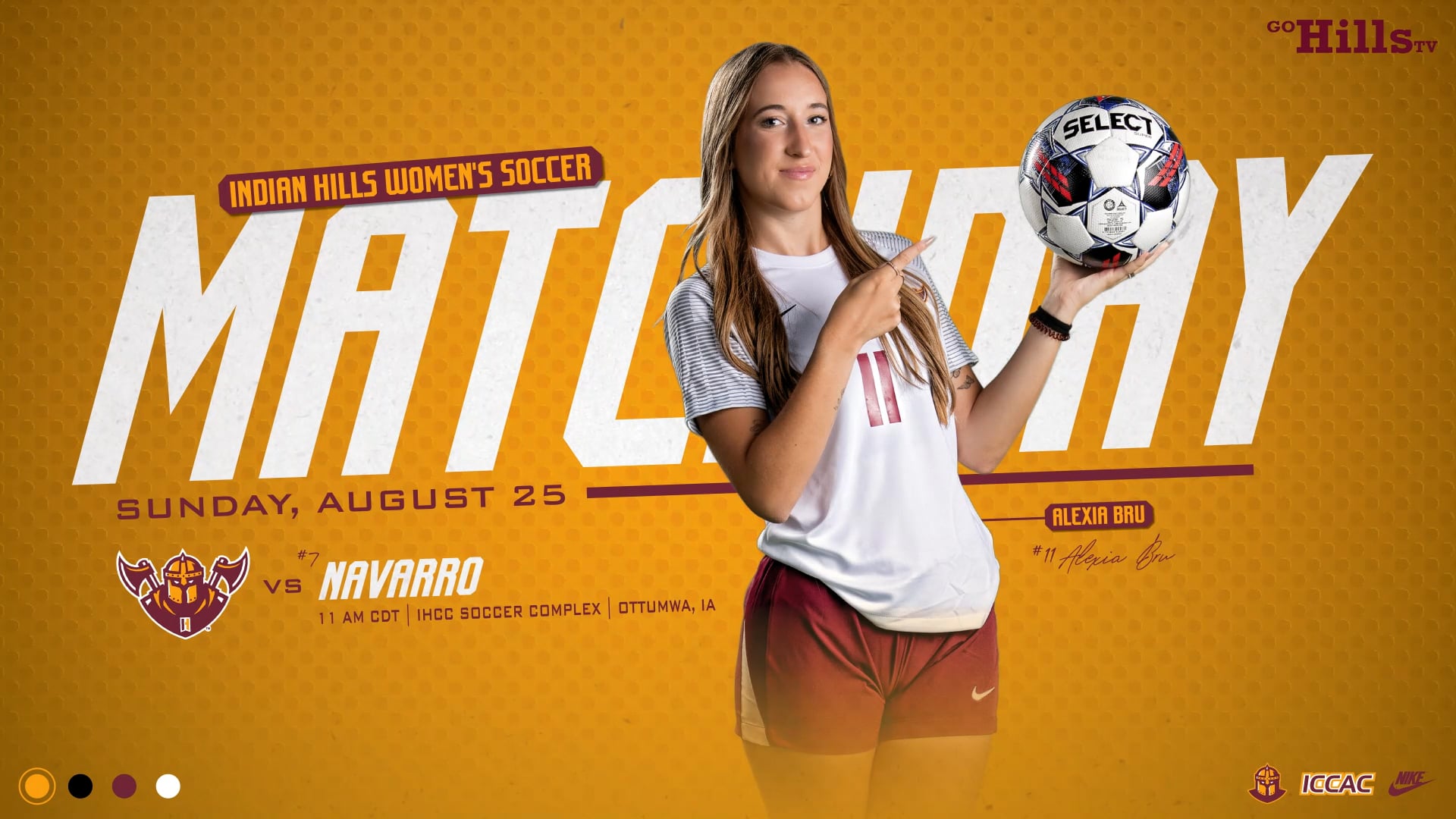 8-25-24 IHCC Women's Soccer vs Navarro