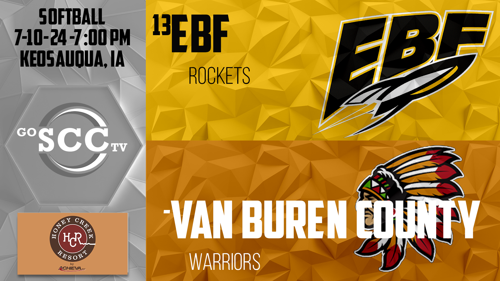 EBF Softball at Van Buren County 7-10-24 Post Season