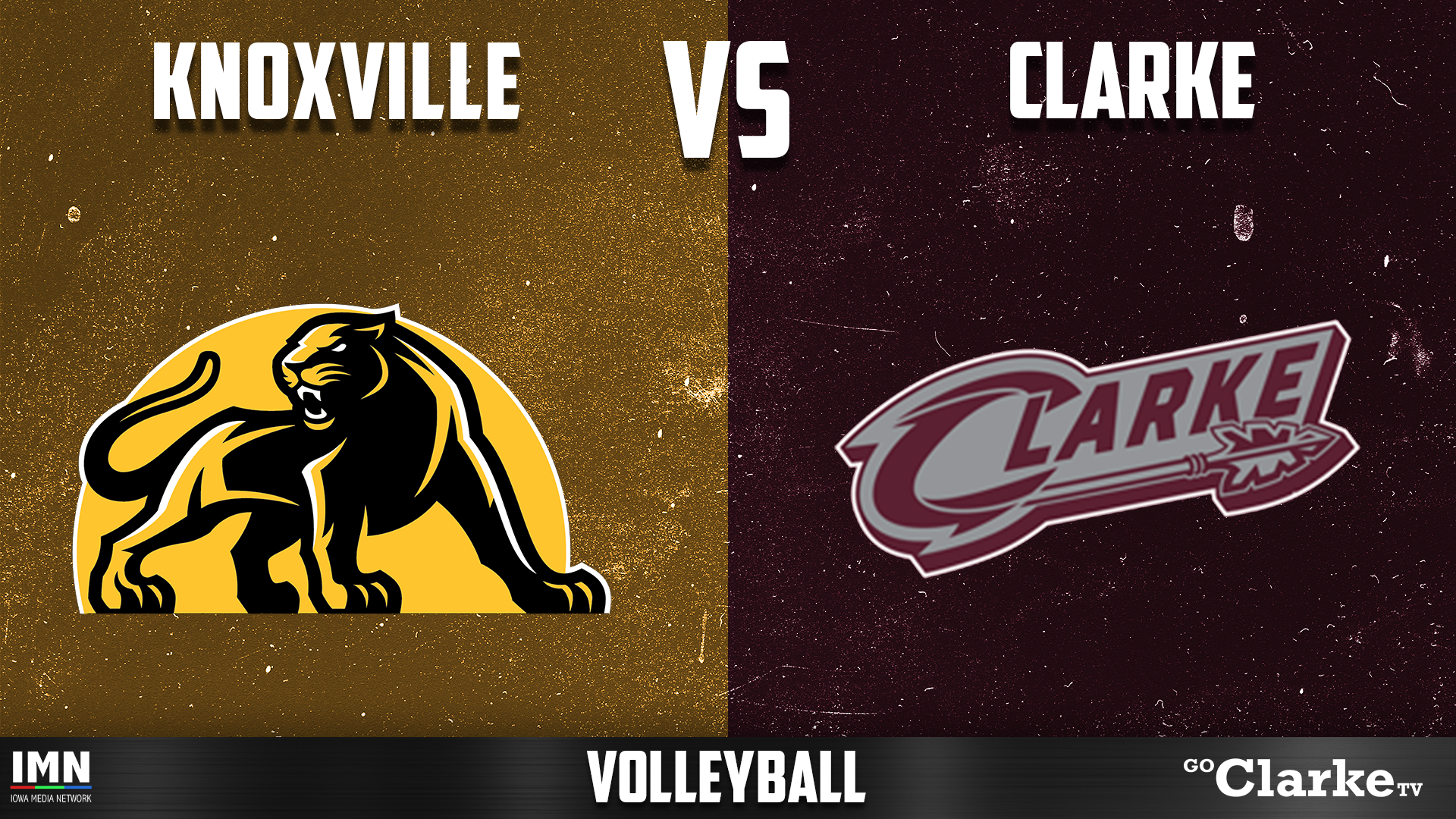 Clarke vs Knoxville Volleyball 9-16-25