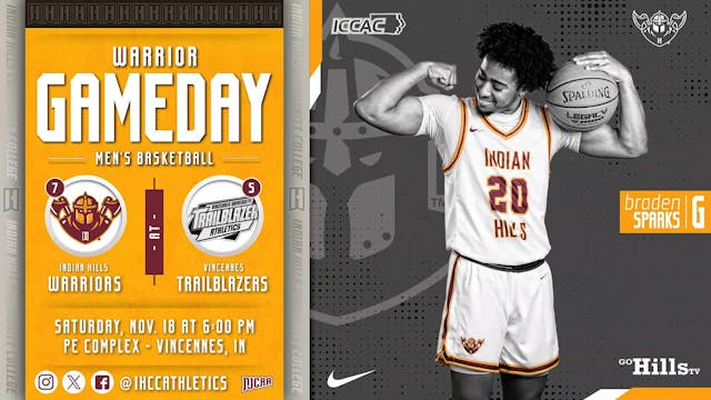 11-18-23 IHCC Men's Basketball @ Vinc...