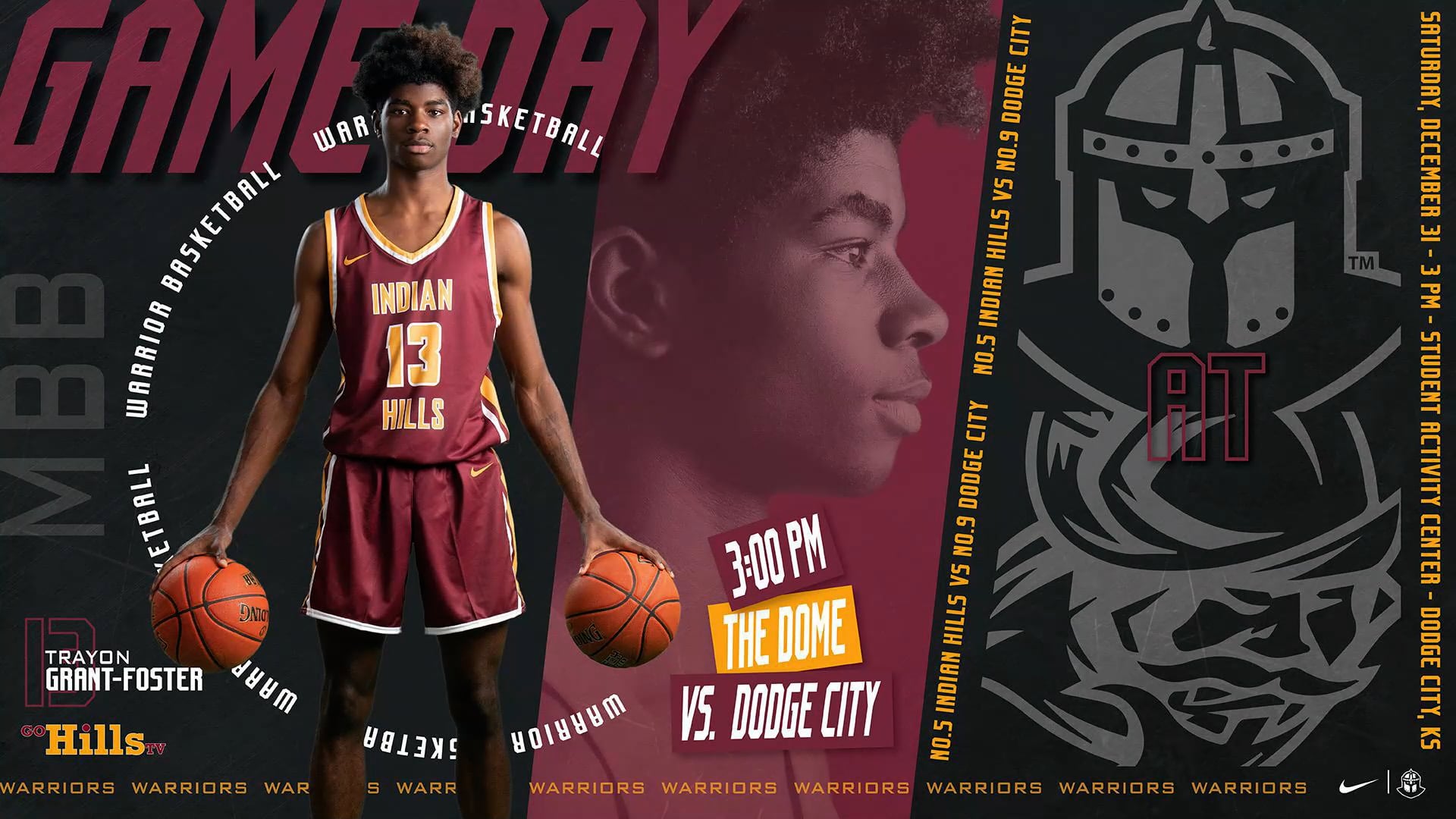 12-31-22 IHCC Men's Basketball @ Dodge City