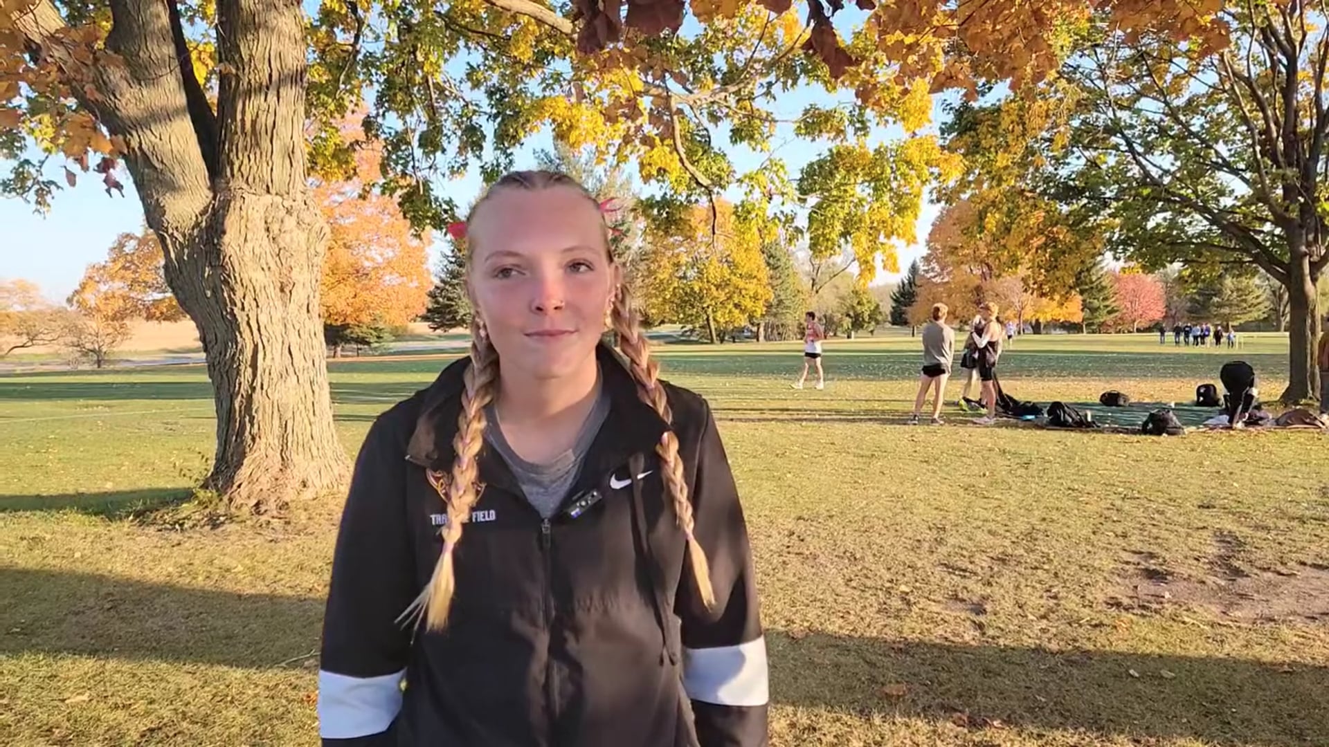 NJCAA Region XI Championship 10-25-24 IHCC XC Interview with Jordyn Beck