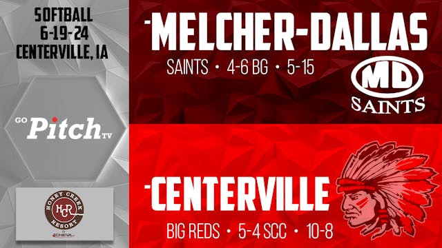 Centerville Softball vs Melcher-Dalla...