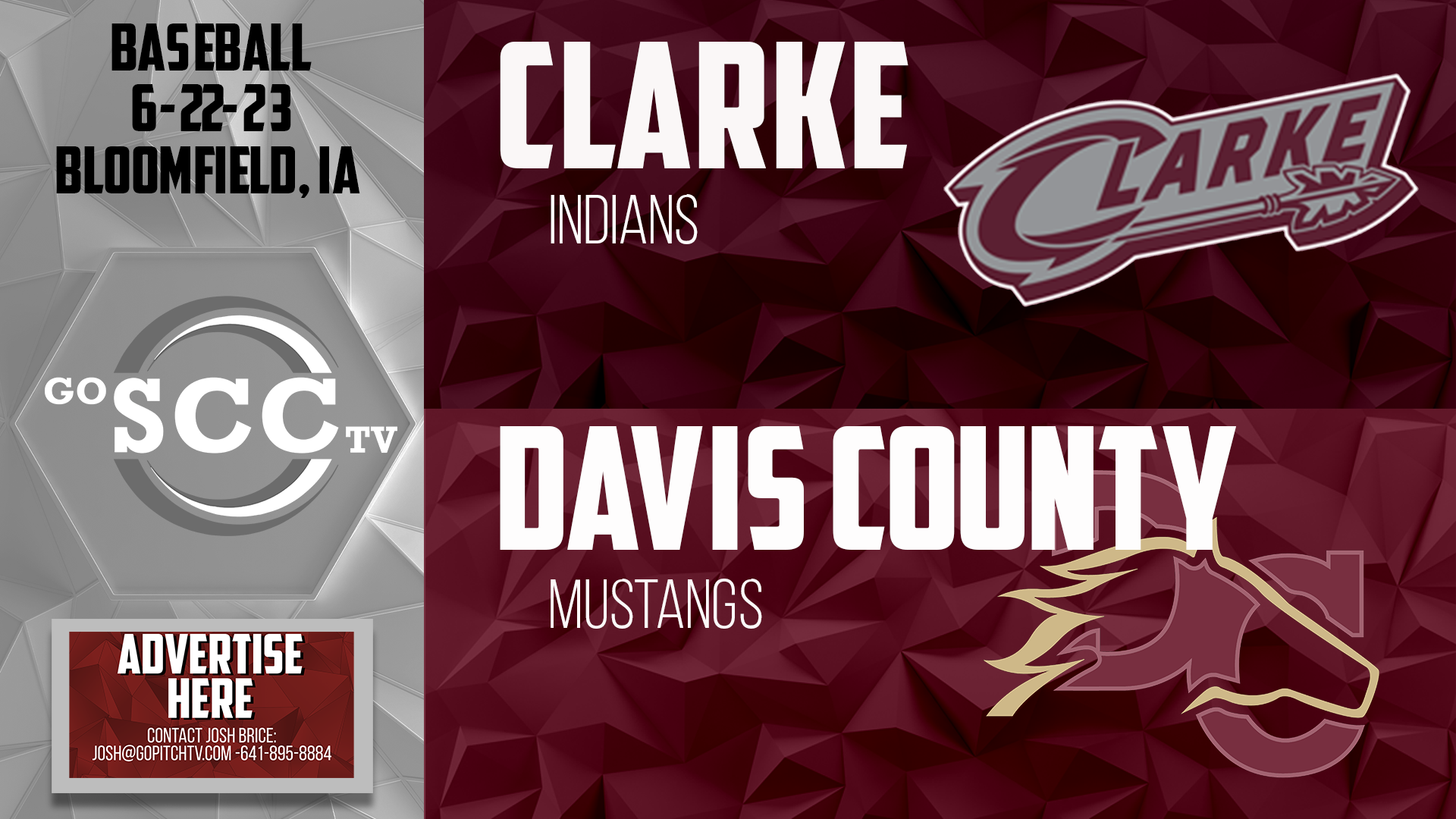 Davis County Baseball vs Clarke Game Two 6-22-23