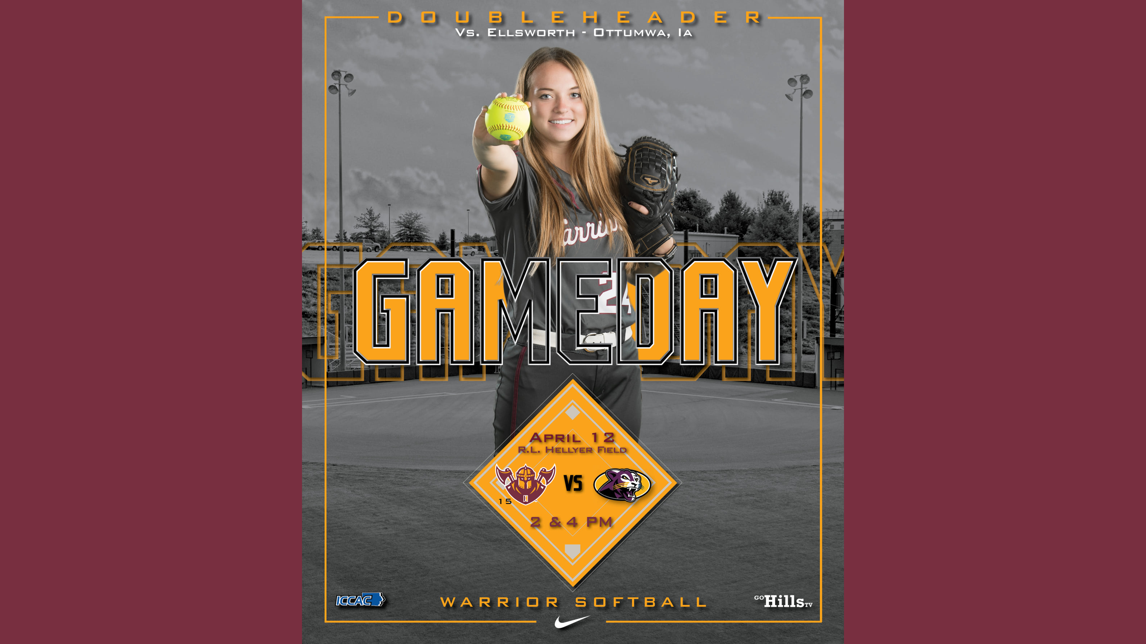 4-12-21 IHCC Softball vs Ellsworth DH