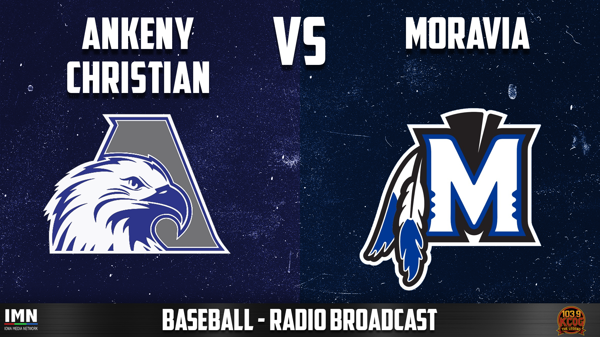 Moravia vs Ankeny Christian Baseball Game 2 - Audio Only - 6-4-26