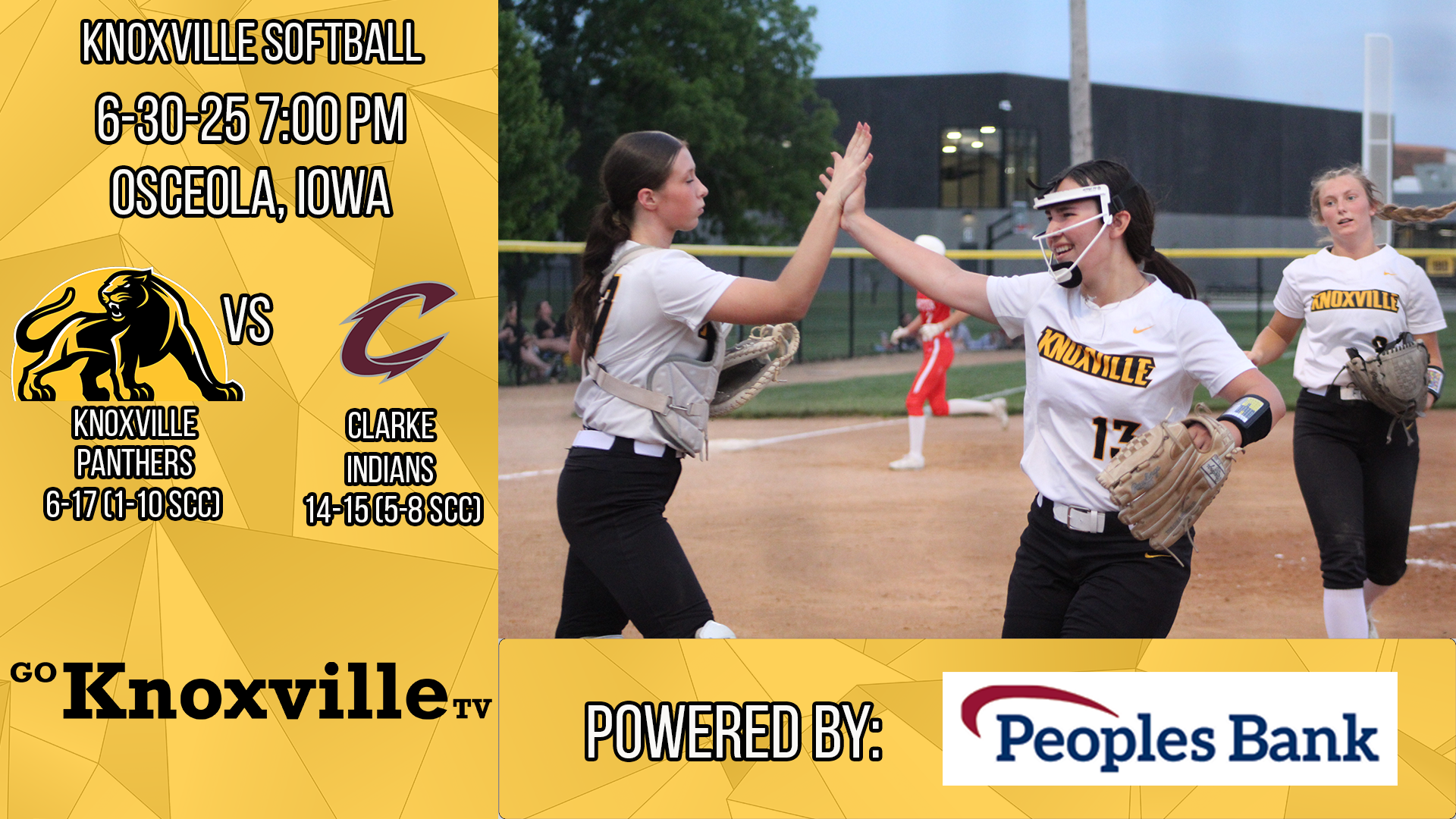Knoxville at Clarke Softball 6-30-26