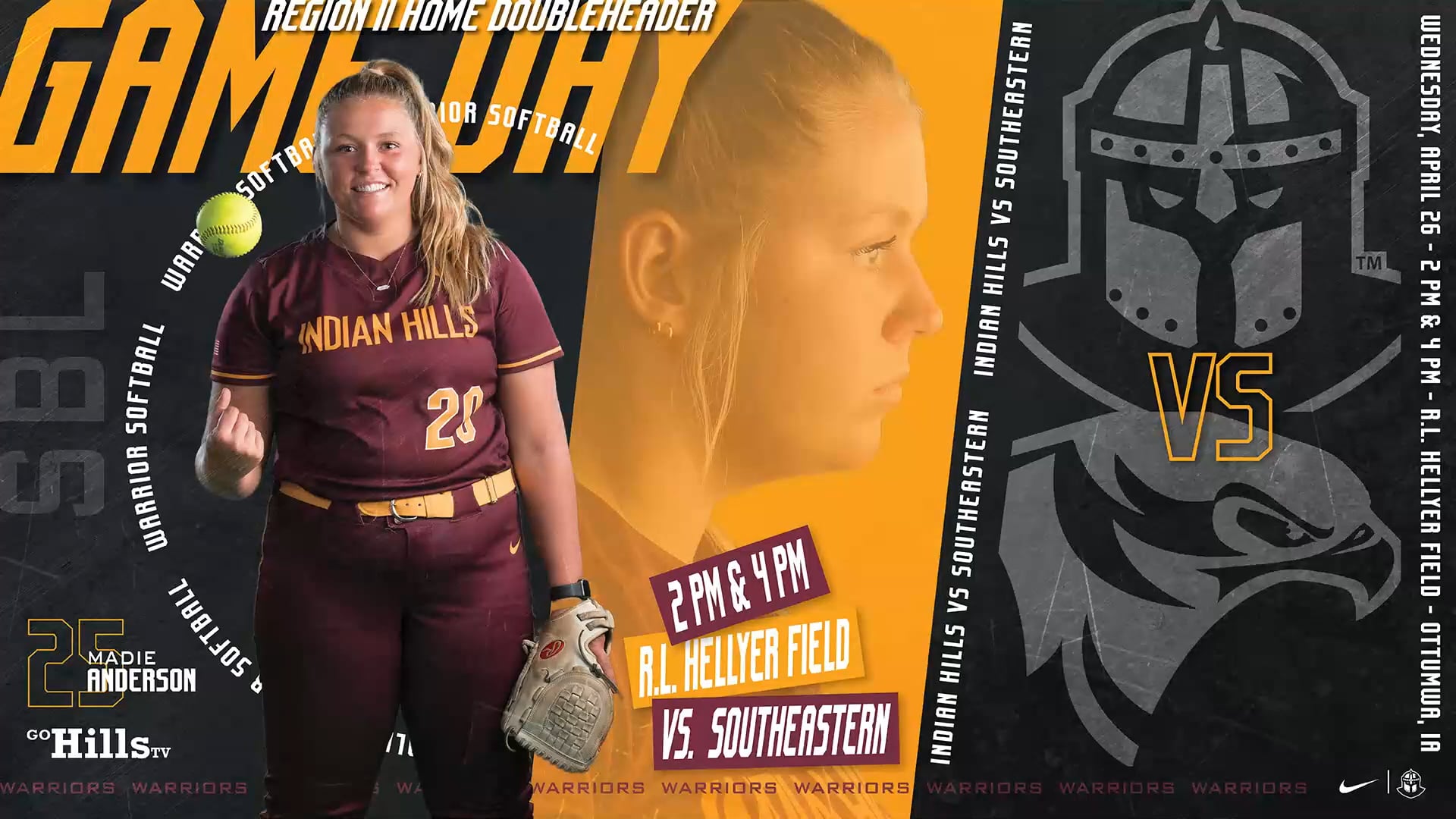 4-26-23 IHCC Softball vs Southeastern Game 2