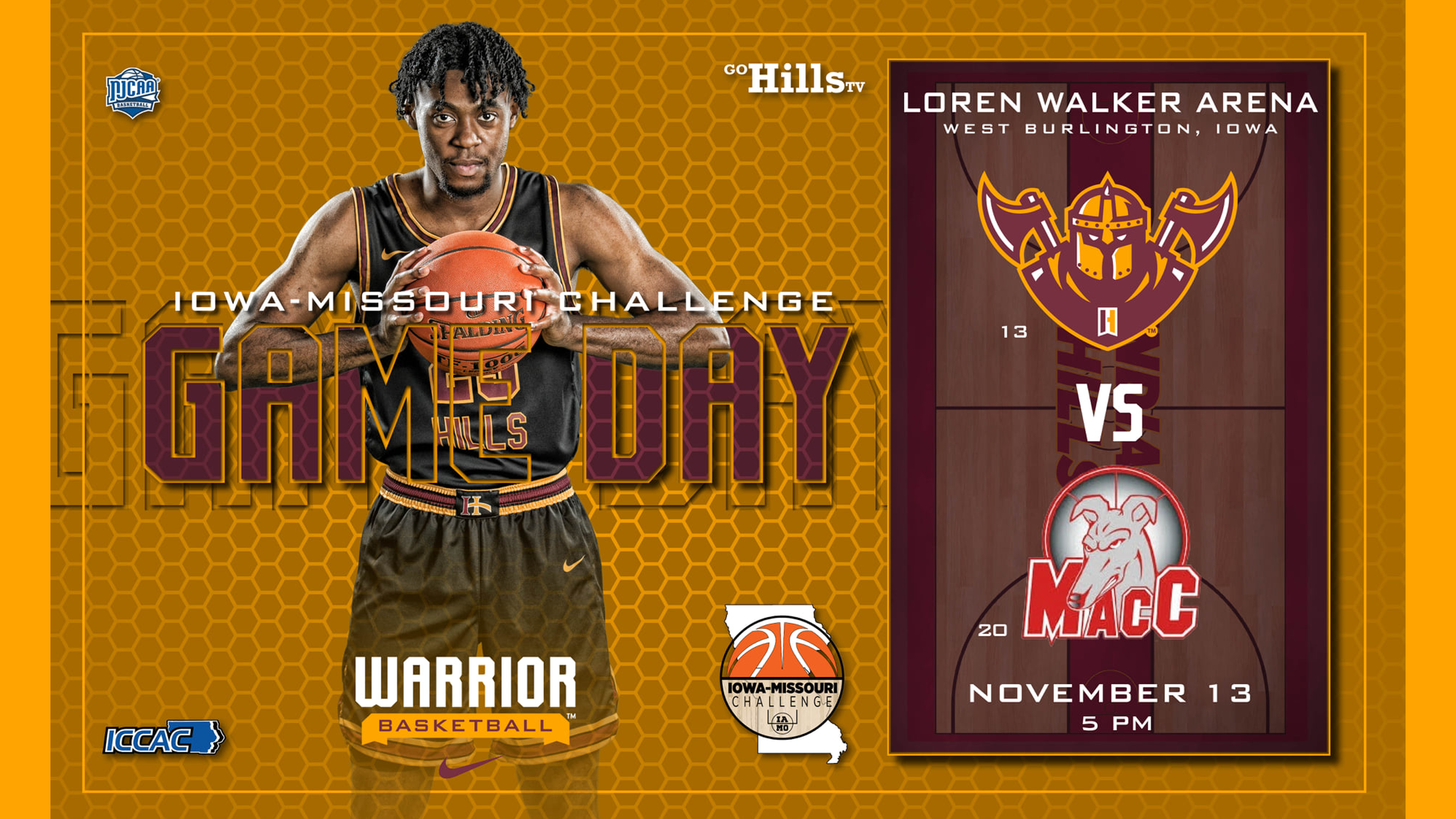 11-13-21 IHCC Men's Basketball vs Moberly Area