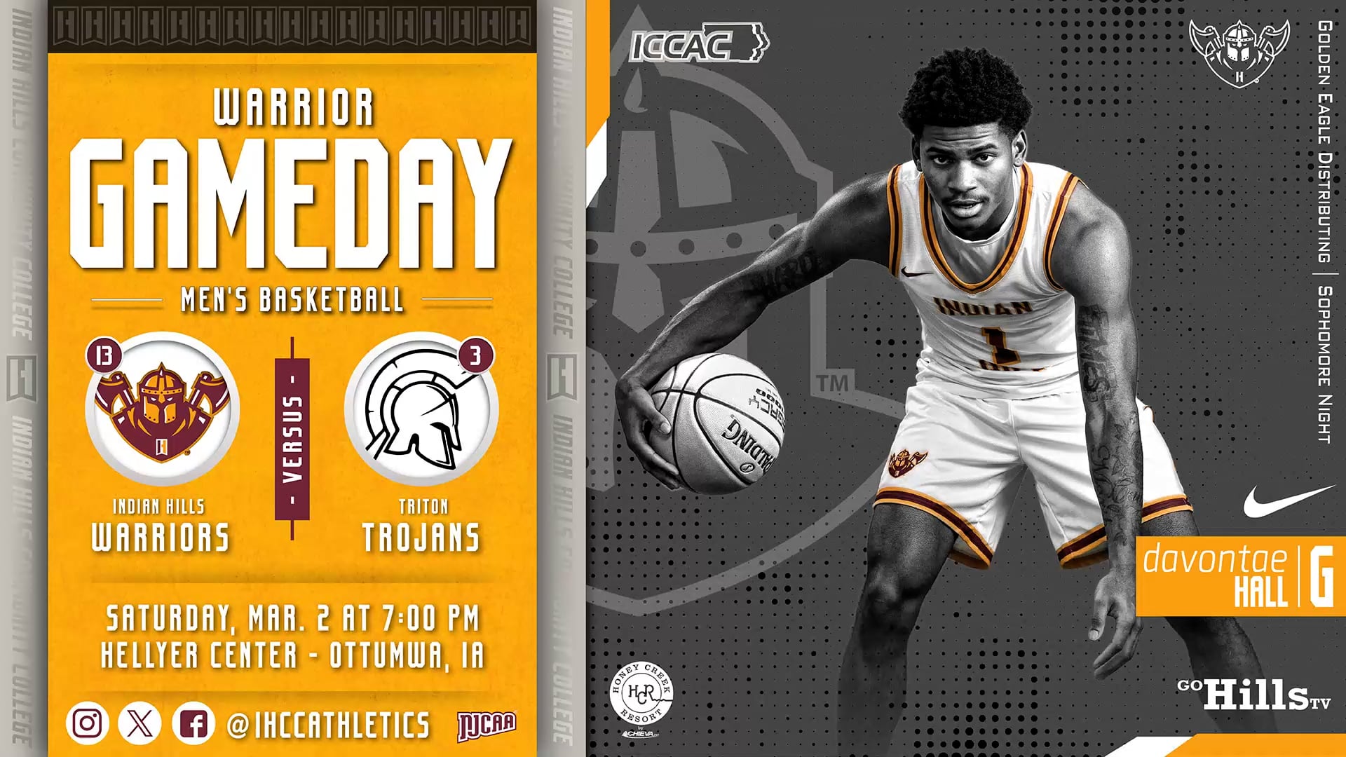 3-2-24 IHCC Men's Basketball vs Triton