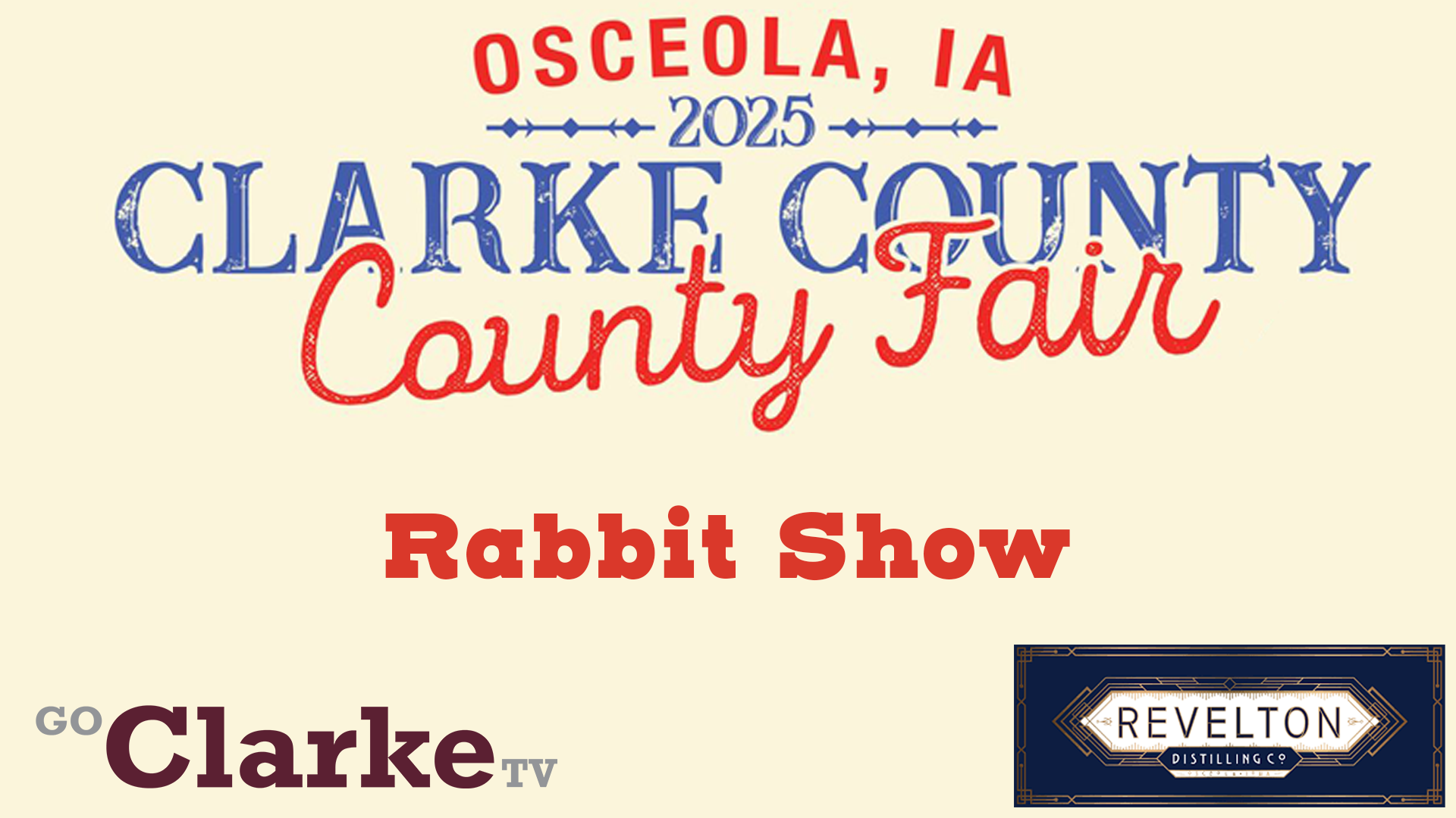 Clarke County Fair - Rabbit Show 7-17-25
