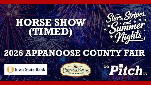 Horse Show Timed - Appanoose County F...