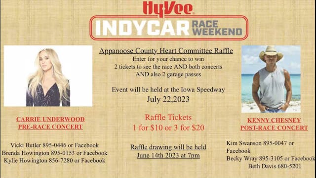 HyVee Indycar Race Weekend