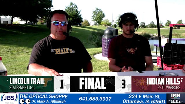 8-28-24 IHCC Men's Soccer vs Lincoln ...