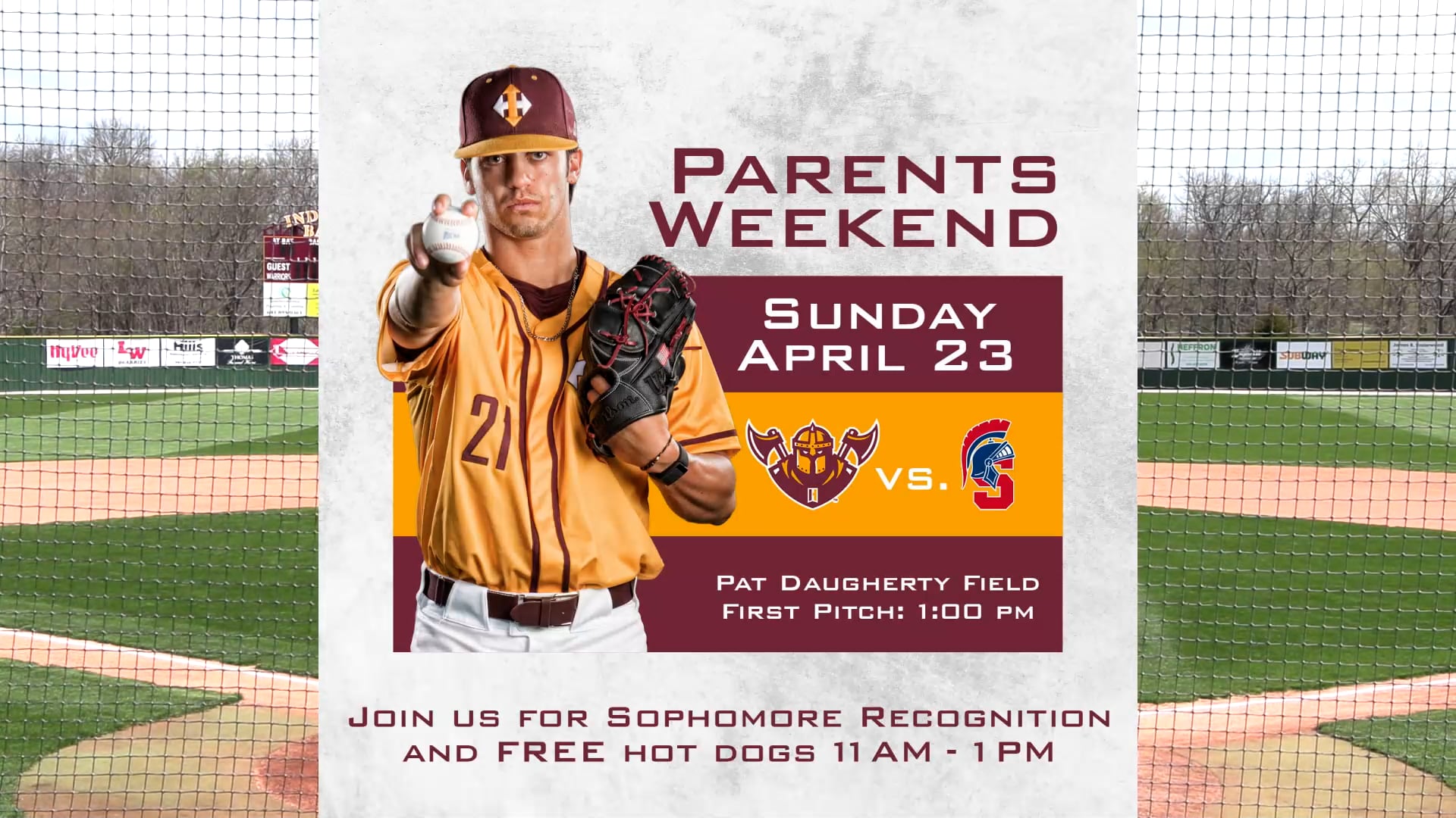 4-23-23 IHCC Baseball vs Southwestern Sophmore Day