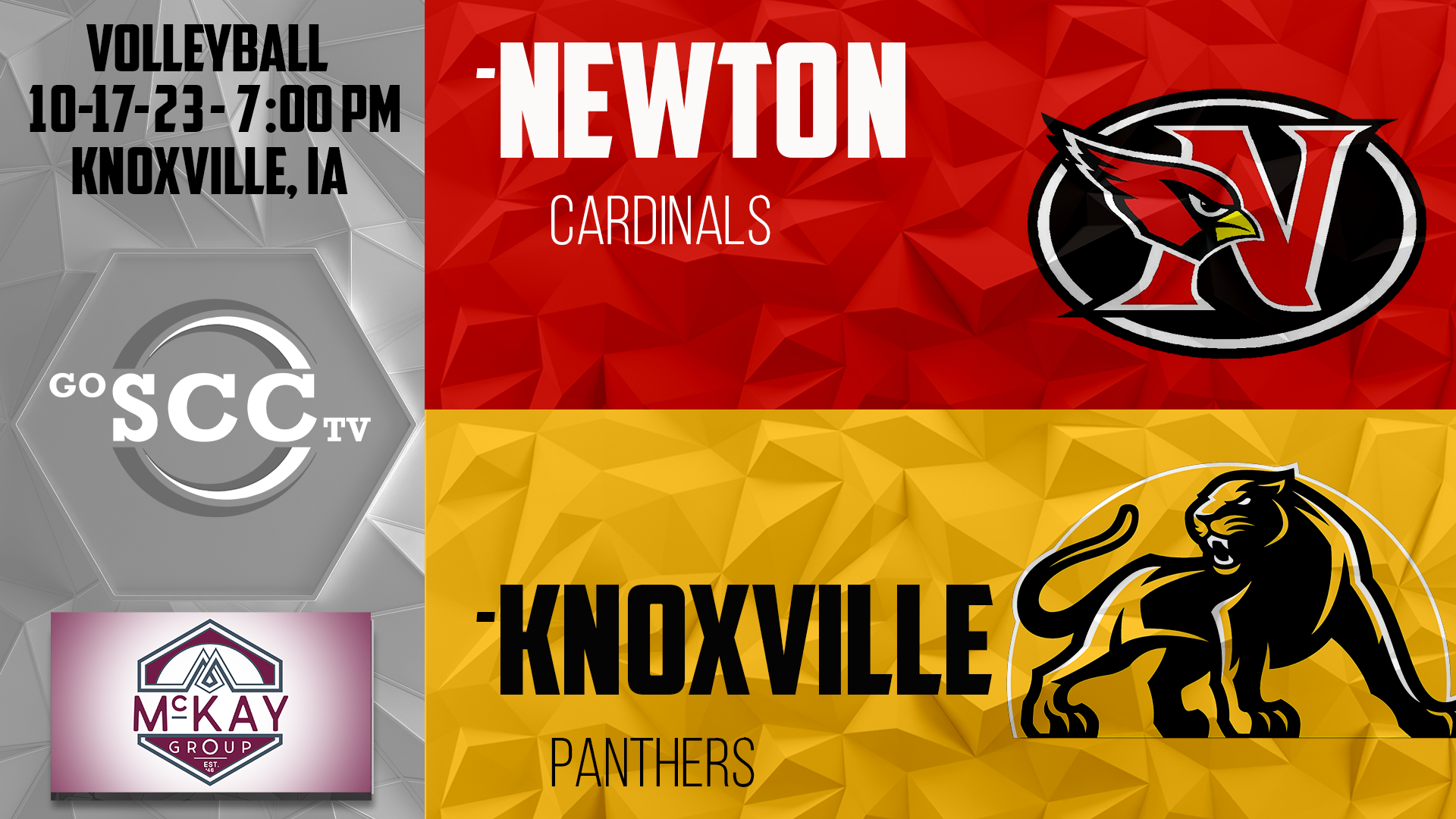 Knoxville Volleyball vs Newton 10-17-23