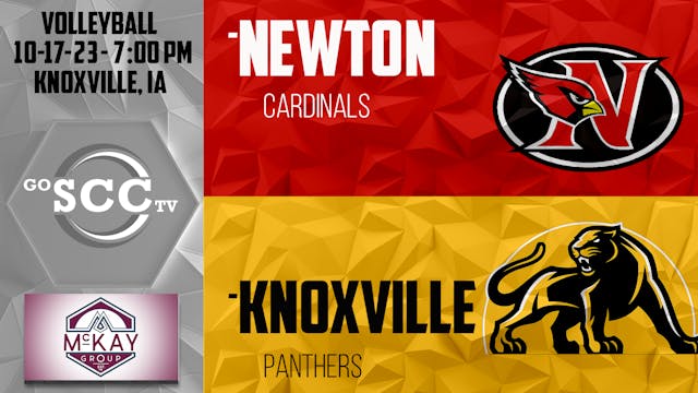 Knoxville Volleyball vs Newton 10-17-23