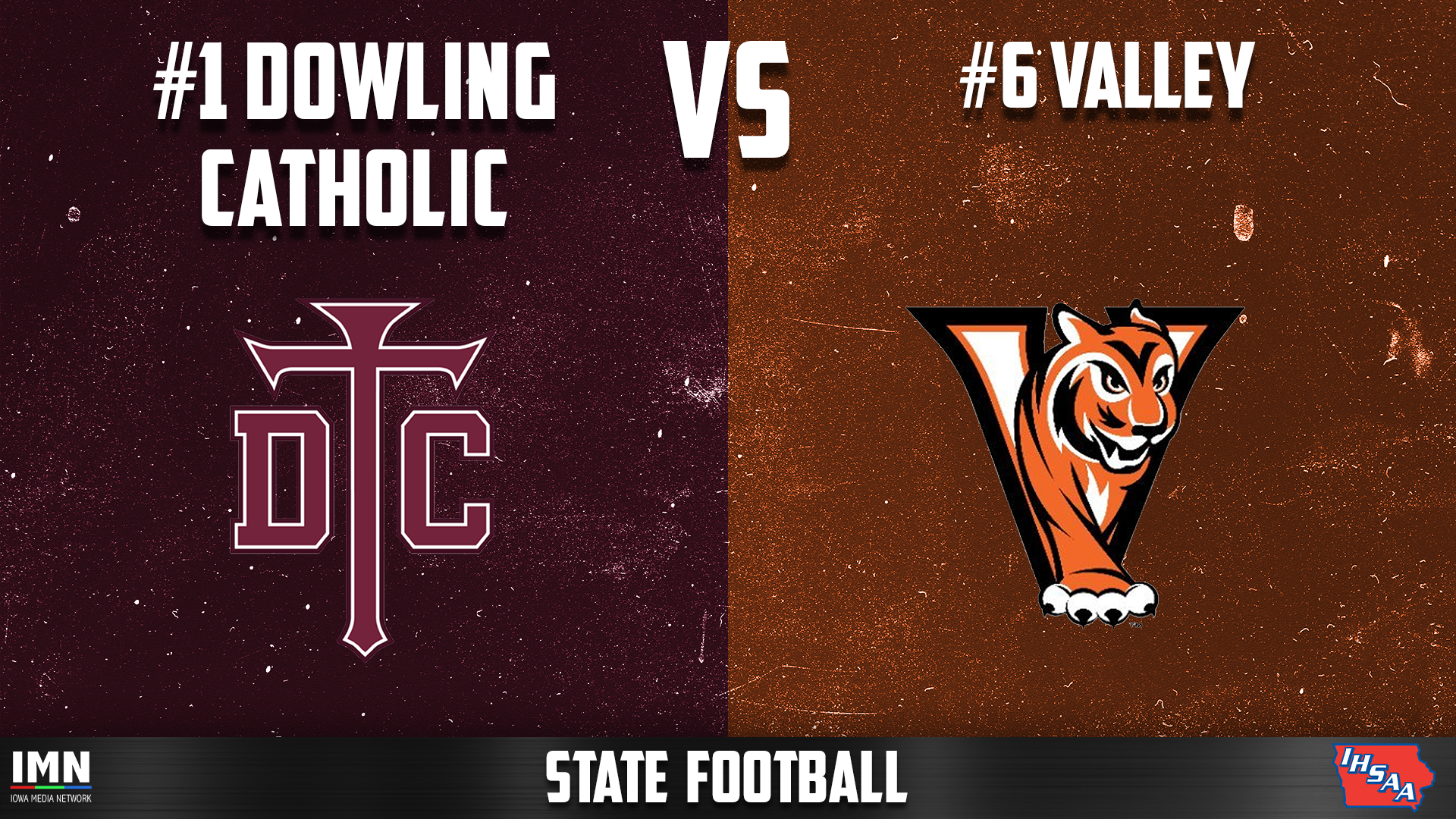 #1 Dowling Catholic vs #6 Valley 5A State Football - 11-14-25