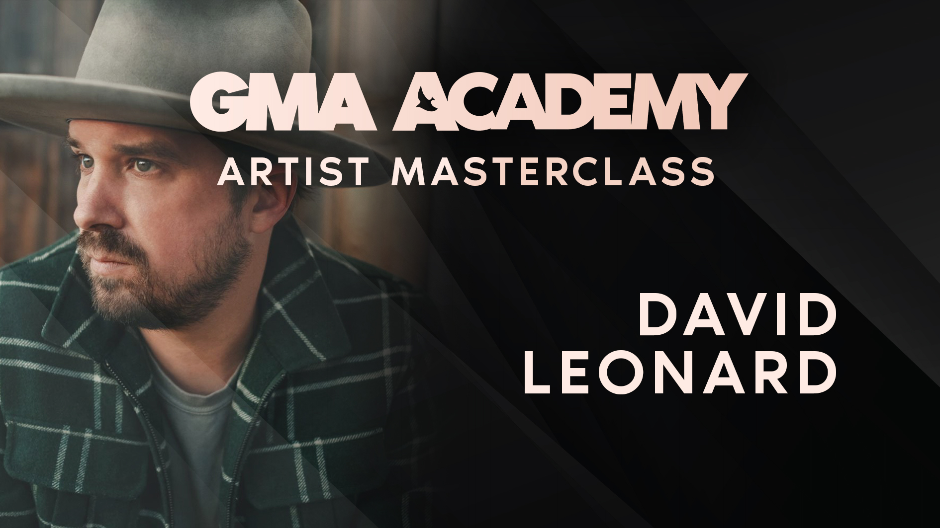 Artist Masterclass - David Leonard