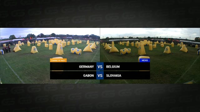 Germany vs Belgium - Gabbon vs Slovakia