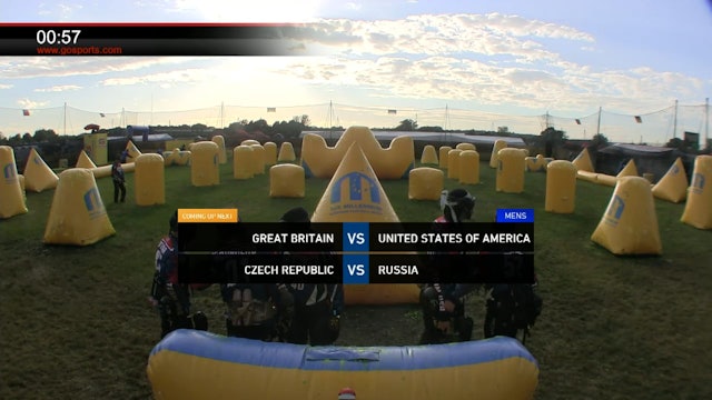Great Britain vs United States\t - Czech Republic vs Russia