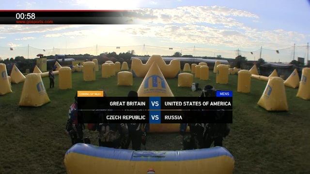 Great Britain vs United States\t - Czech Republic vs Russia