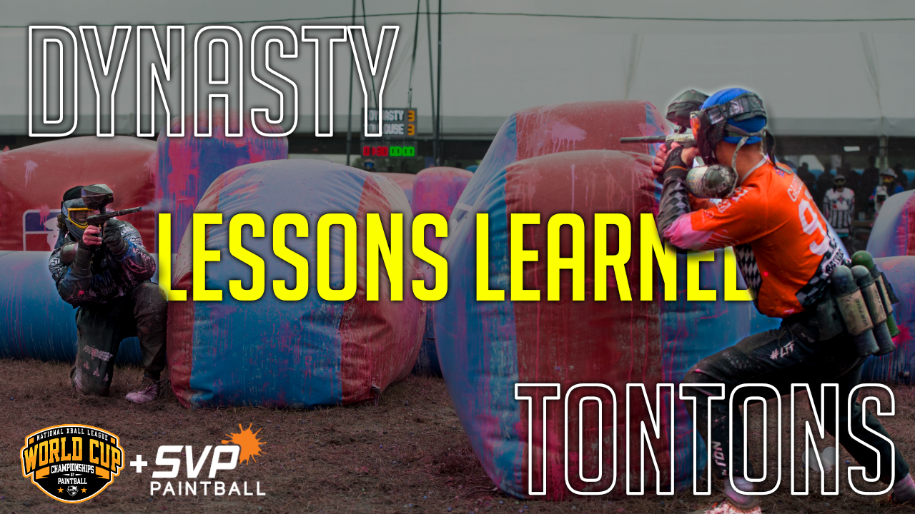 Dynasty vs TonTons | Lessons Learned ft. SVP Paintball | NXL World Cup 2023