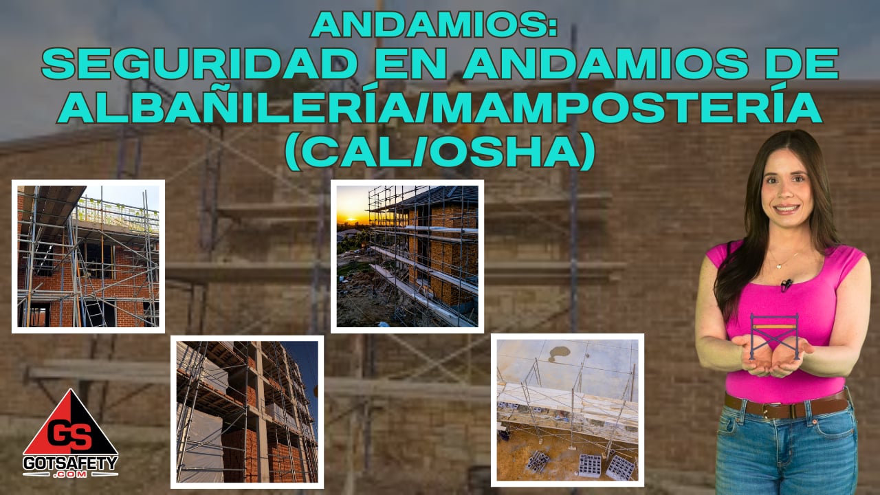 Scaffolds: Masonry/Bricklayer Scaffold Safety (Cal/OSHA) - sp
