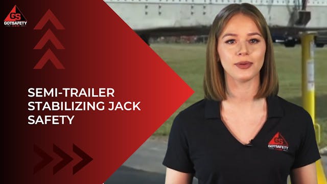 Semi-Trailer Stabilizing Jack Safety