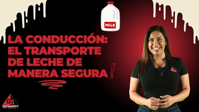 Driving: Hauling Milk Safely - sp