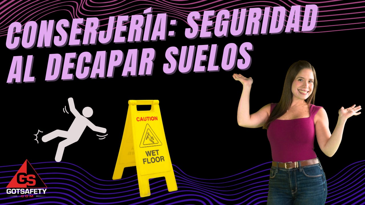 Janitorial: Stripping Floor Safety - sp