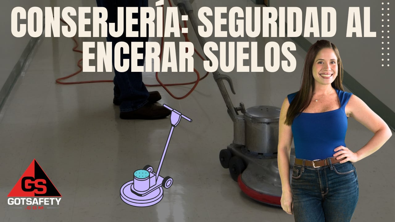 Janitorial: Waxing Floor Safety - sp