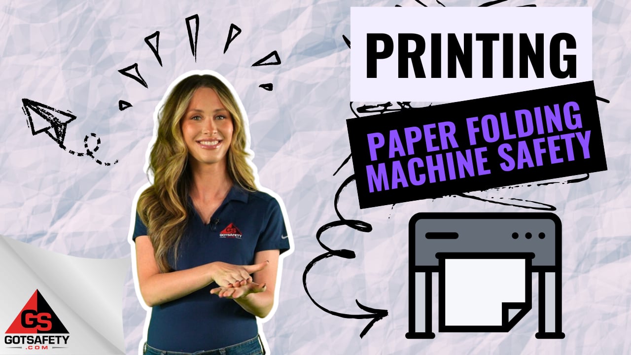 Printing: Paper Folding Machine Safety