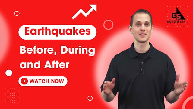 Earthquakes Before, During and After