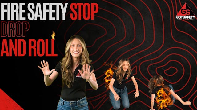 Fire Safety: Stop, Drop, and Roll