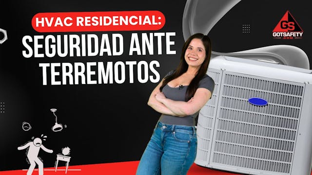HVAC Residential: Earthquake Safety - sp