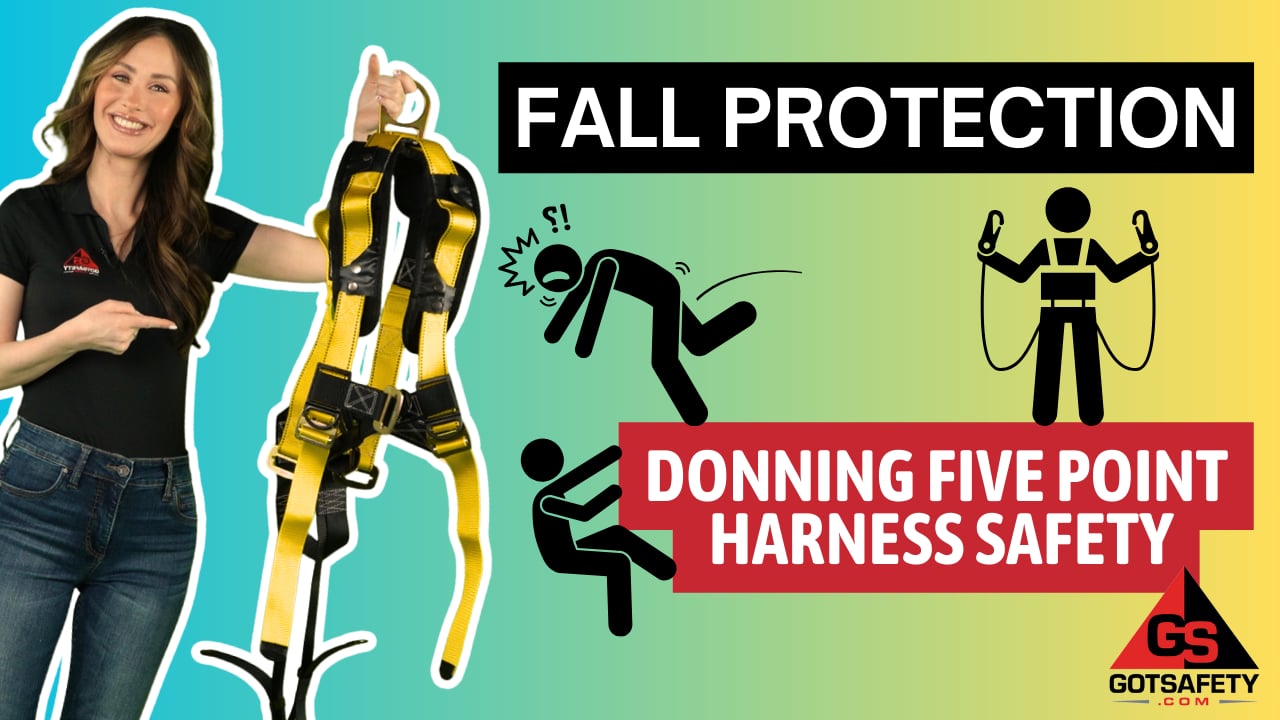 Fall Protection: Donning Five Point Harness Safety