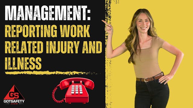 Management: Reporting Work Related In...