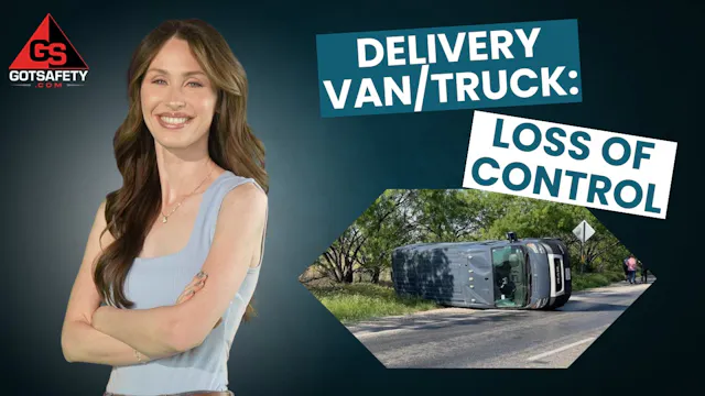 Delivery Van-Truck: Loss of Control