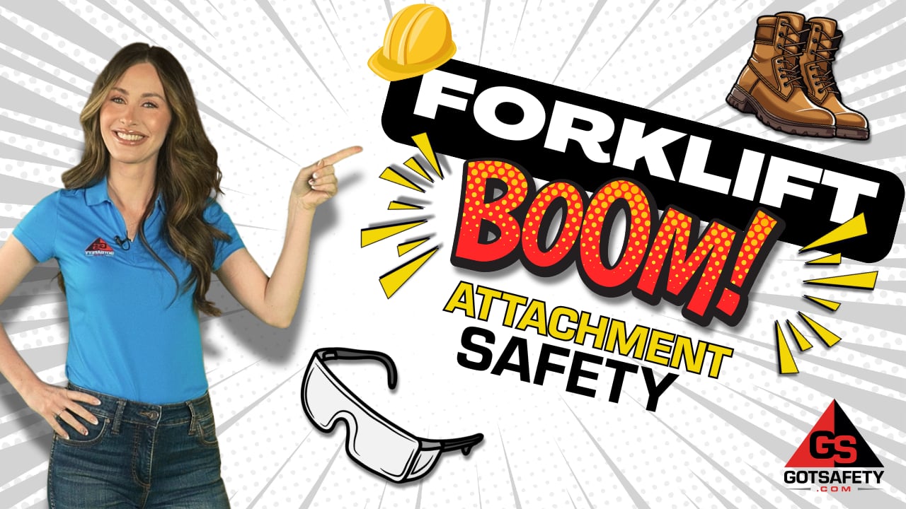 Forklift: Boom Attachment Safety