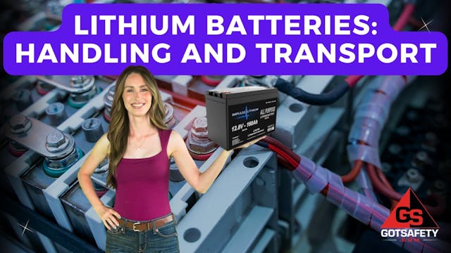 Lithium Batteries: Handling and Trans...