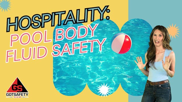 Hospitality: Pool Body Fluid Safety