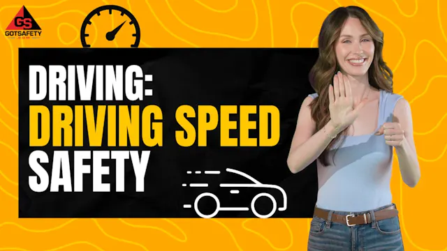 Driving: Driving Speed Safety