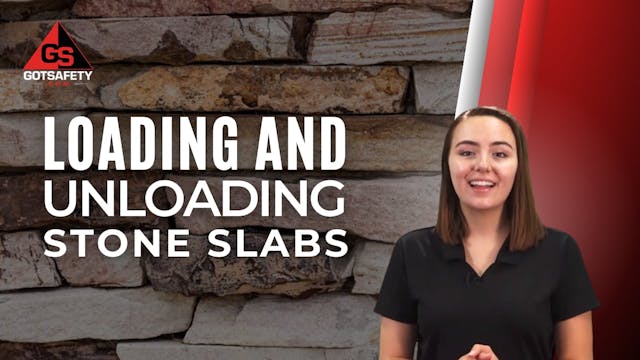 Loading and Unloading Stone Slabs