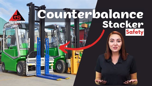 Counterbalance Stacker Safety