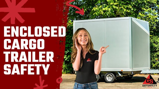 Enclosed Cargo Trailer Safety